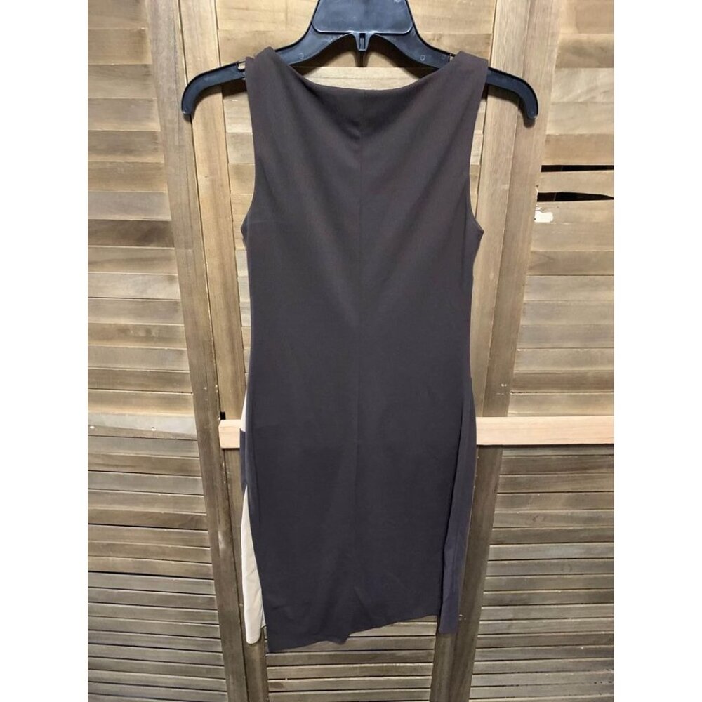 Express Pencil Dress Womens Size 2 Brown Business Casual - Picture 3 of 6
